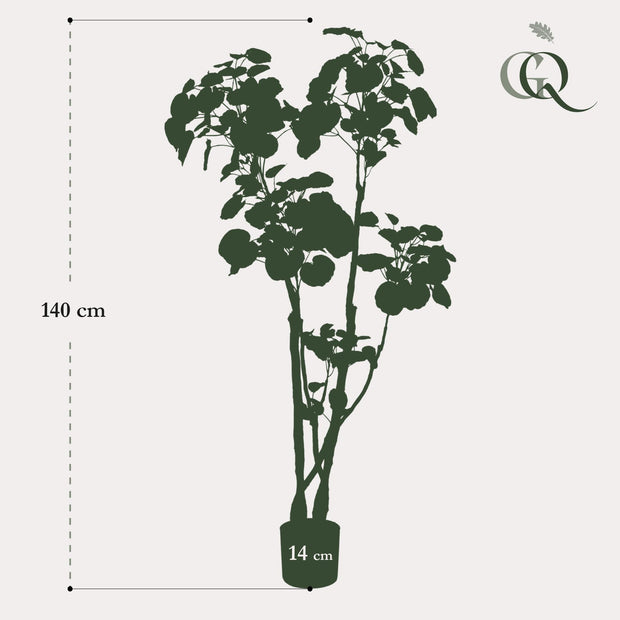 Kunstplant - Polyscias - Aralia - 140 cm