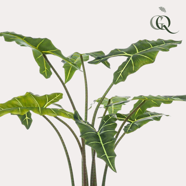 Kunstplant - Alocasia Frydek - Olifantsoor - 100 cm