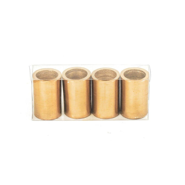 HV set van 4 magnetische kandelaars-goud - Florismoo Essentials & Mobility