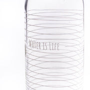 Carry drinkfles water is life 1 liter - Florismoo Essentials & Mobility