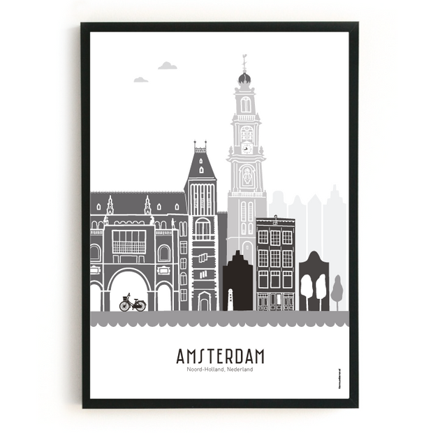 Skyline Amsterdam A4
