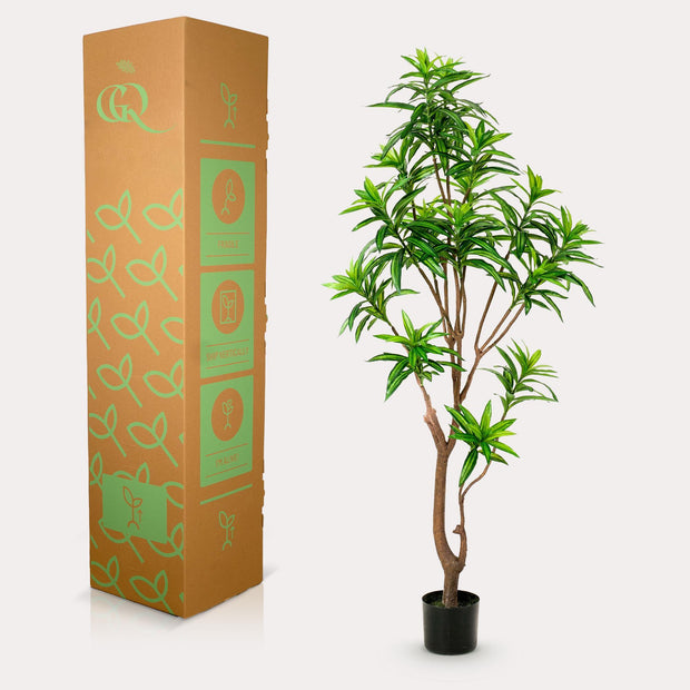 Kunstplant - Dracaena - Drakenboom - 155 cm