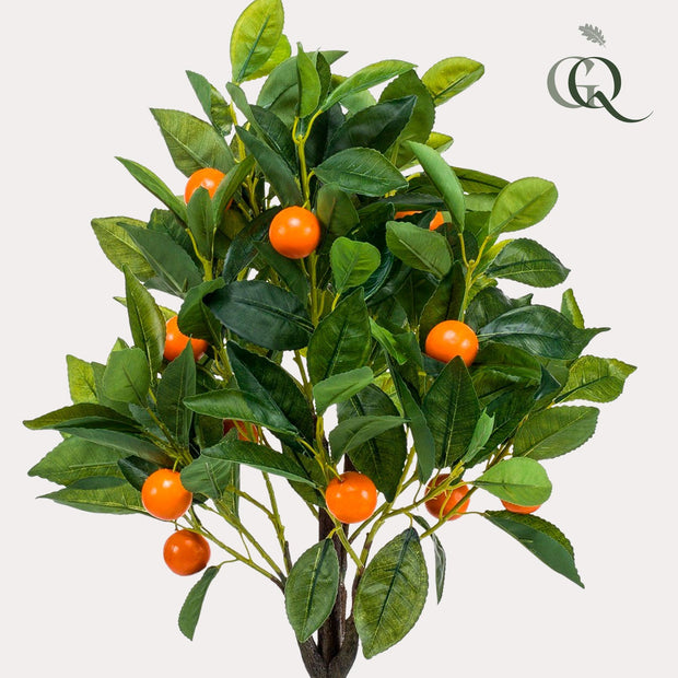 Kunstplant - Citrus Sinensis - Sinaasappelboom - 75 cm