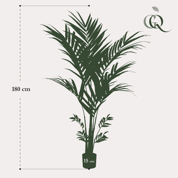 Kunstplant - Kentia -Kentiapalm - 180 cm