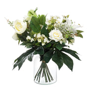 Kunstbloemen - Bouquet M - White Dream - 60 cm