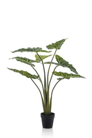 Kunstplant - Alocasia Frydek - Olifantsoor - 90 cm
